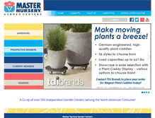 Tablet Screenshot of masternursery.com